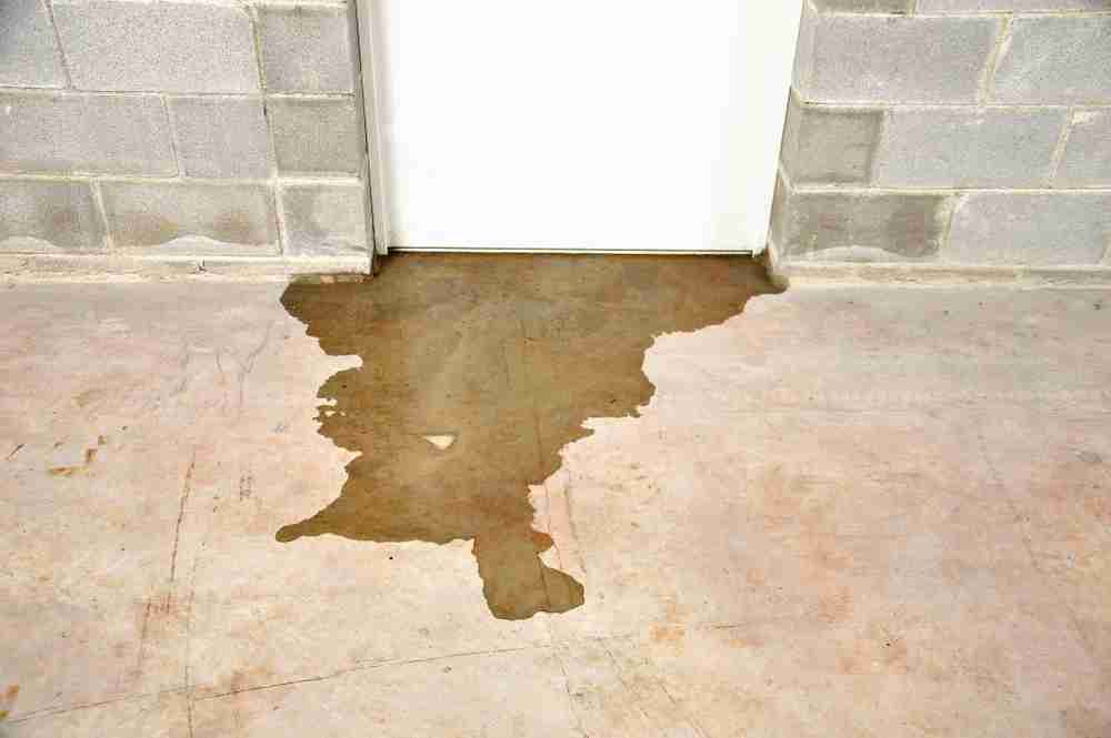 Water Flooding Under Doorway