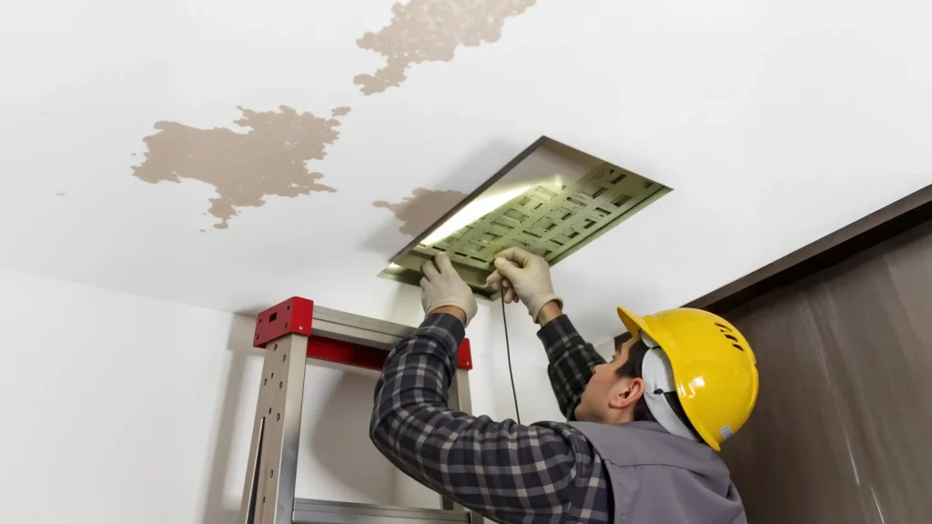 DIY Ceiling Leak Fix Safe vs Risky Methods