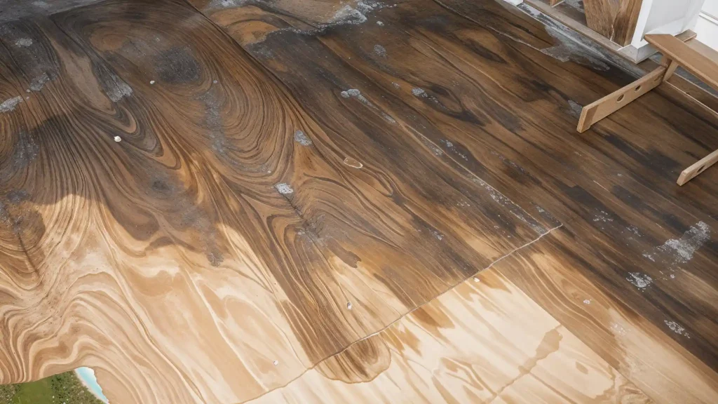 how to restore water damaged wood furniture