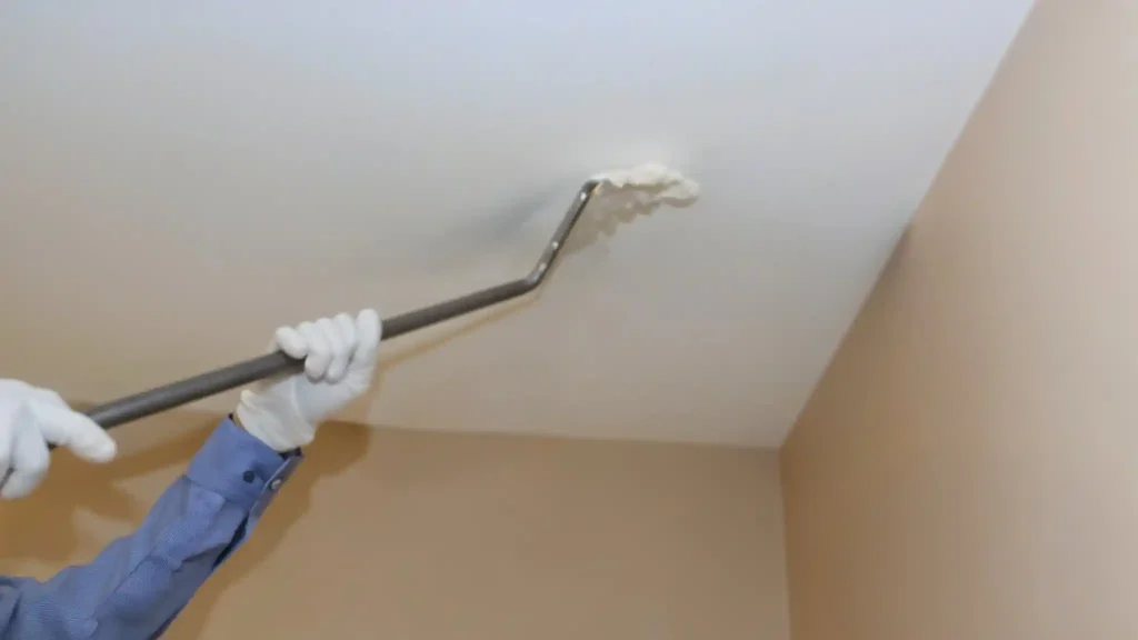 How to test ceiling for Asbestos