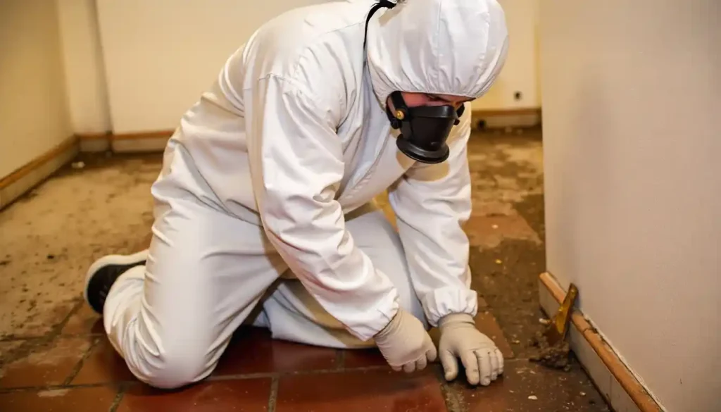 how to collect samples for asbestos testing