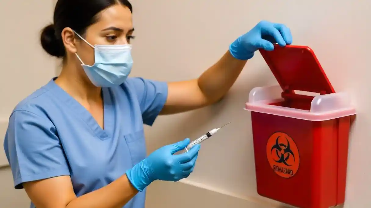 how to dispose of biohazard waste