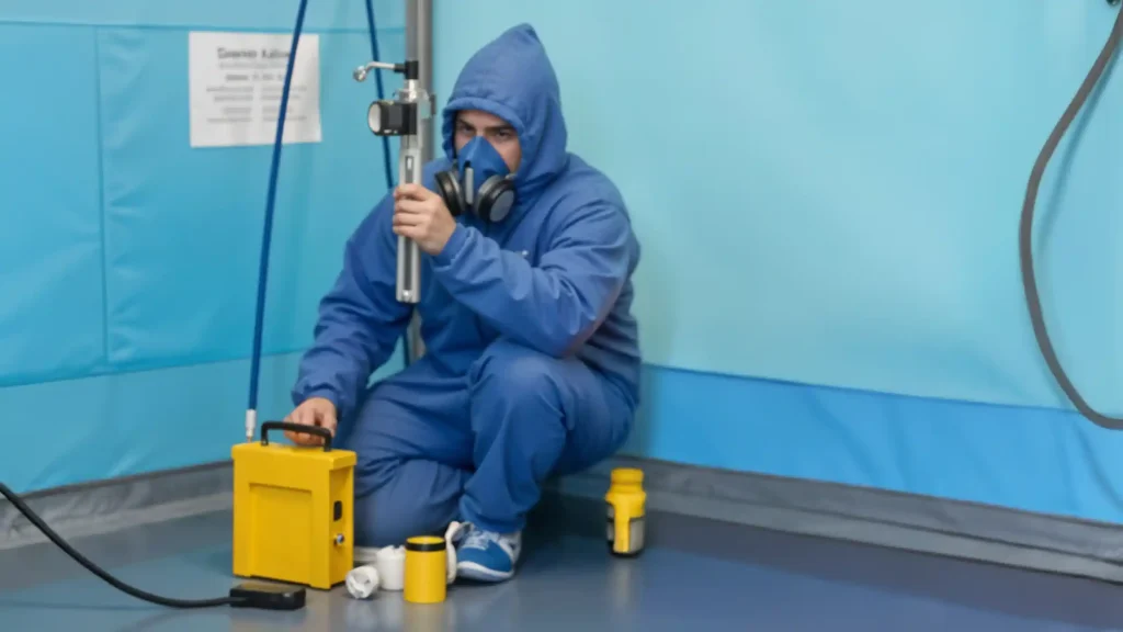 how to test air quality for asbestos