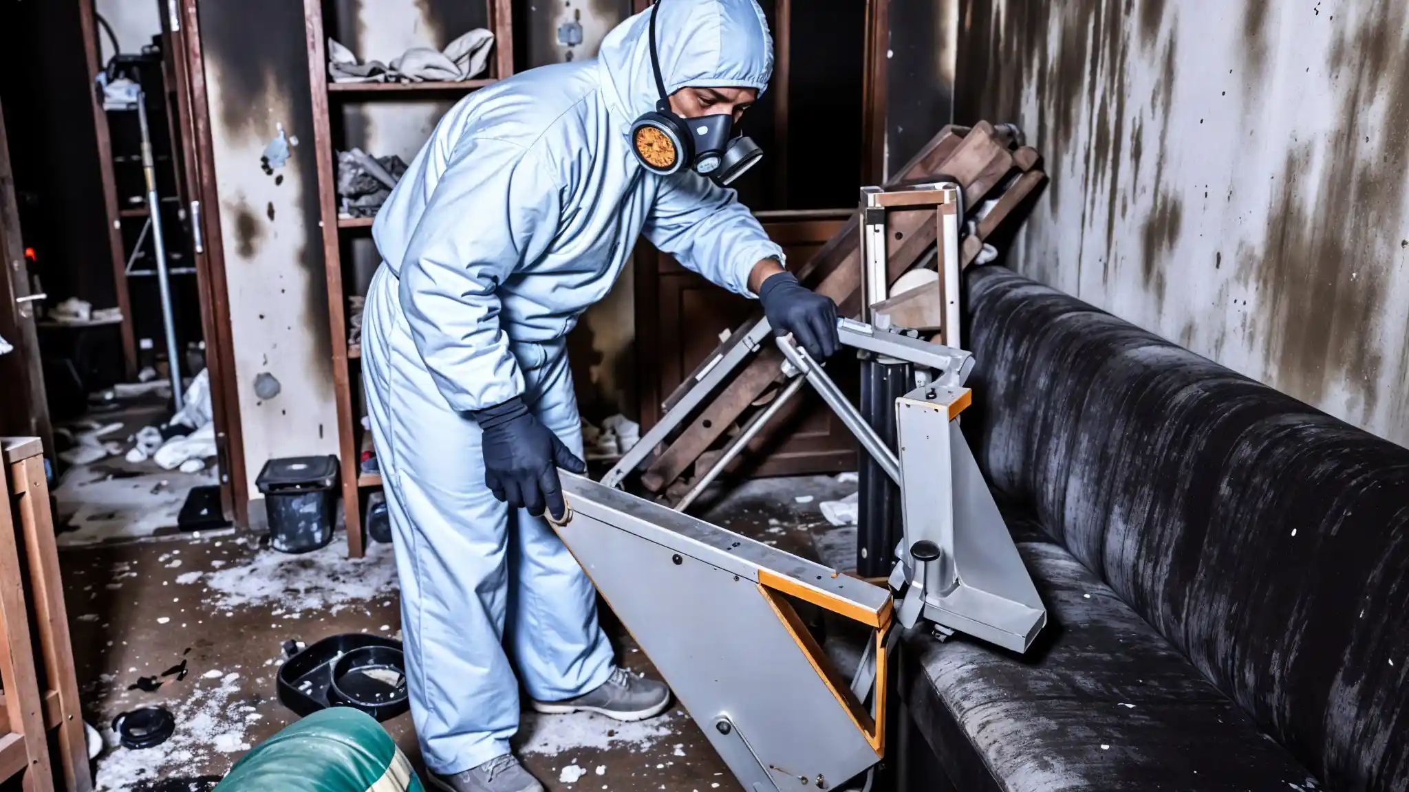 what is the fire damage restoration process